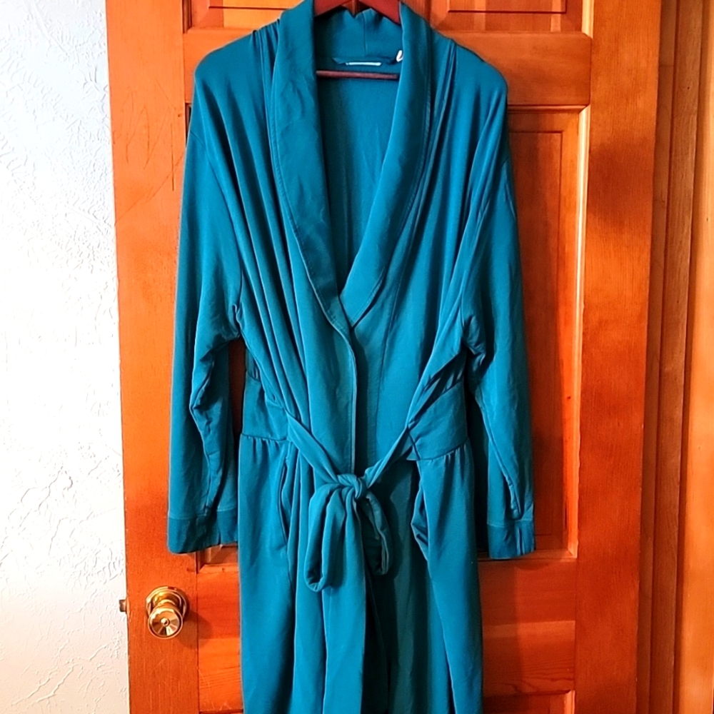 Soft lightweight robe.